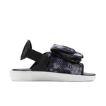 Air Jordan LS Slide Cozy Non-Slip Outdoor Sports Sandals Black White Tie Dye 'Black White' CZ0791-005