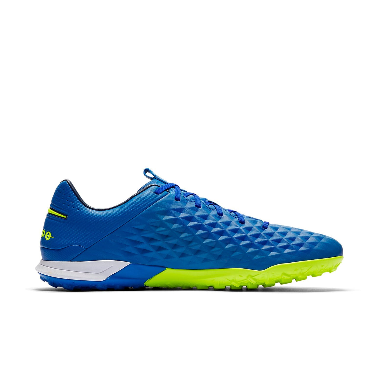 Nike Tiempo Legend 8 Pro TF Turf Artificial 'Blue Dark  Yellow' AT6136-474