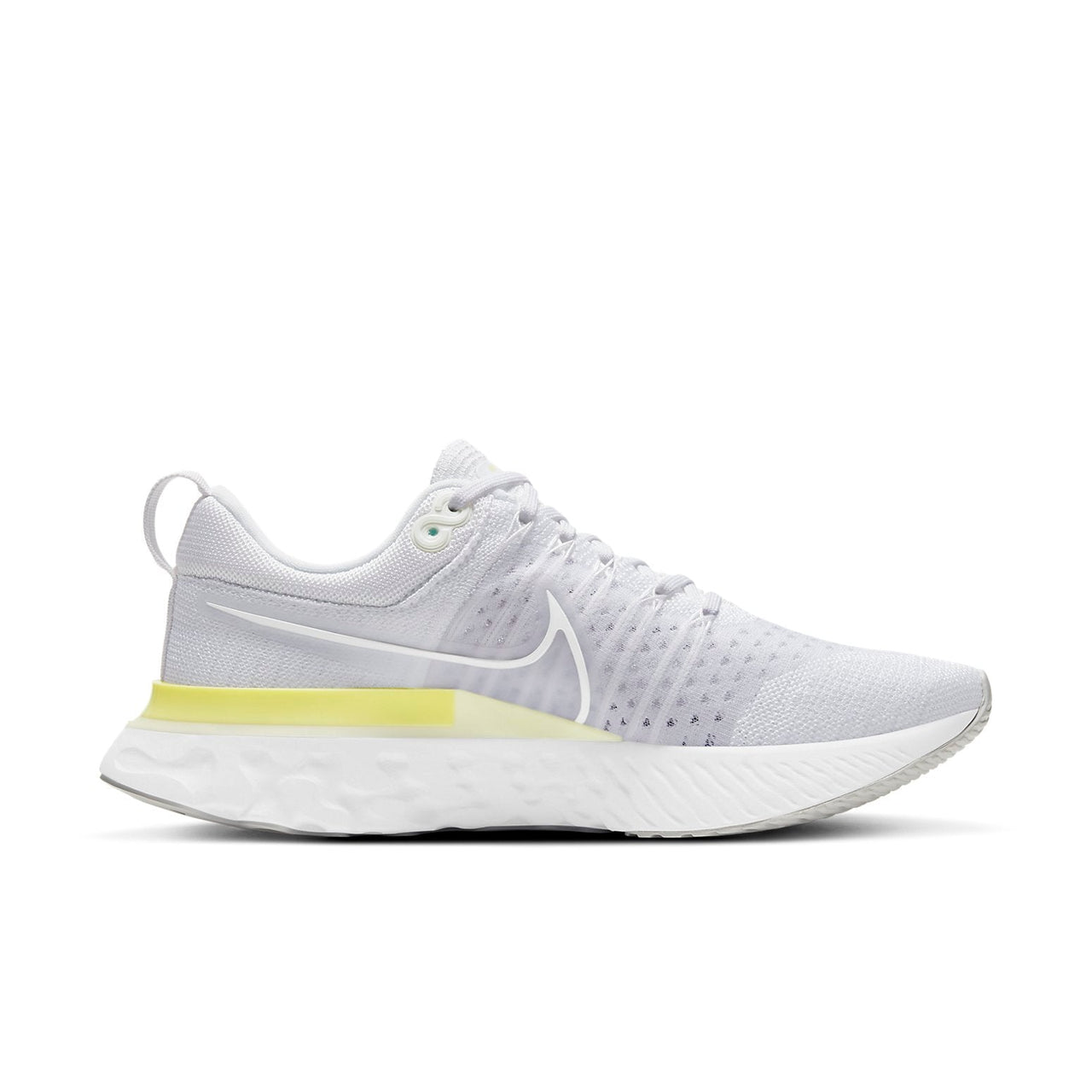 (WMNS) Nike React Infinity Run Flyknit 2 'White Light Citron' CT2423-100