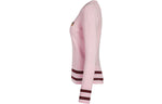 (WMNS) KENZO TIGER Embroidered Round Neck Long Sleeves Pullover Pink Hoodie F852TO497860-32