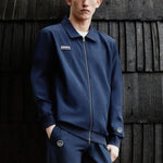 adidas originals Ewood Tt Solid Color Sports Jacket Blue GT1819