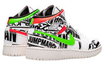 (GS) Air Jordan 1 Mid 'All Over Logos' 554725-143