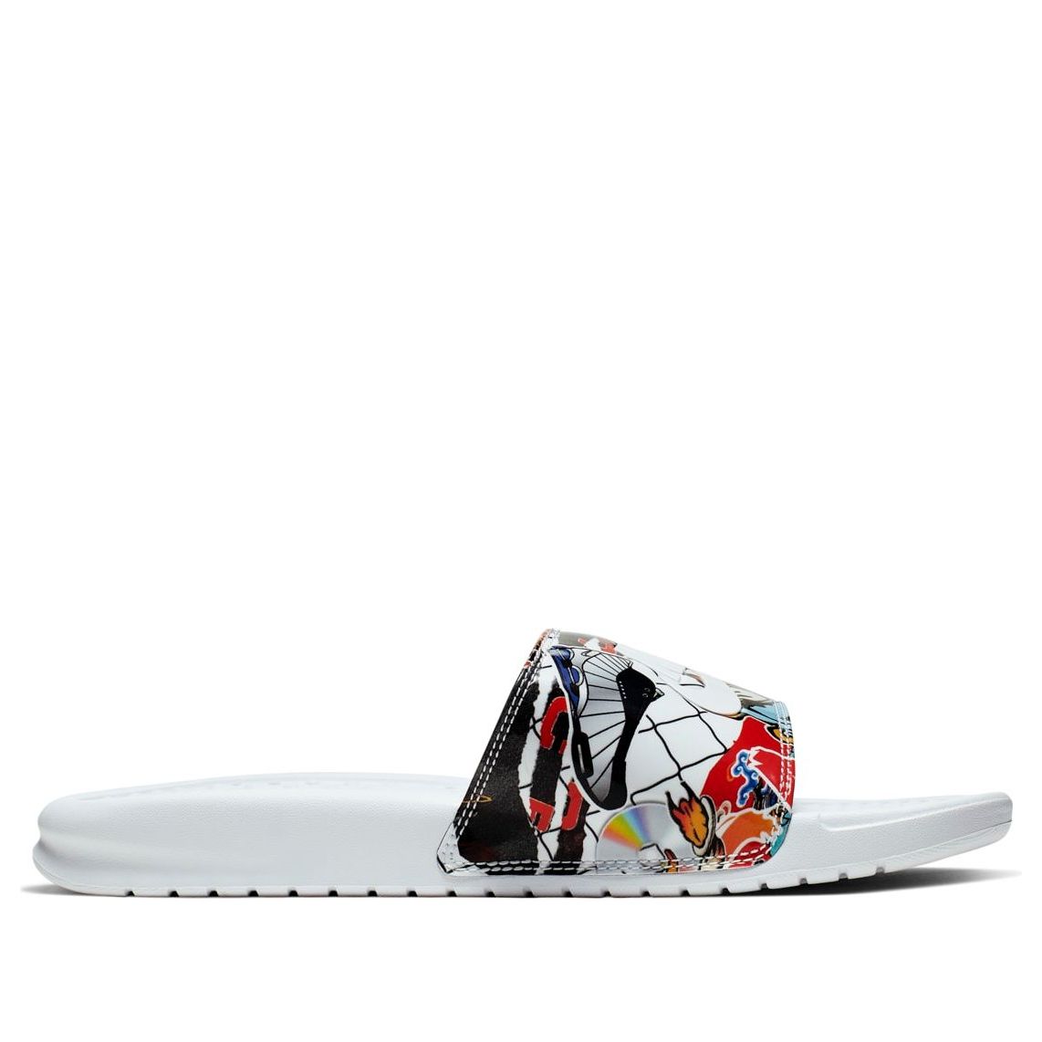 (WMNS) Nike Benassi JDI Print Slide 'China Hoop Dreams' CK0731-111