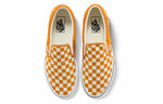 Vans Unisex Checkerboard Classic Slip-On Sneakers Yellow/White VN0A5JMH8LF