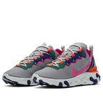 (WMNS) Nike React Element 55 'Wolf Grey Fuchsia' BQ2728-006