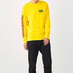 Vans Simpson Crossover Long Sleeves Couple Style Yellow VN0A4RTLZW3
