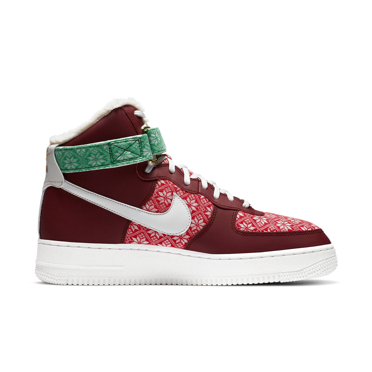 Nike Air Force 1 High 'Christmas Sweater' DC1620-600