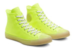 Converse Neon Leather Chuck Taylor All Star High Top 'Neon Yellow' 166567C