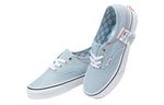 Vans Authentic Washed Patch Low Top Casual Canvas Skate Shoes Unisex Blue Red VN0A4UUC9GW