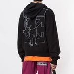 Men's Off-White Workers Logo Black OMBB037E20FLE0051001
