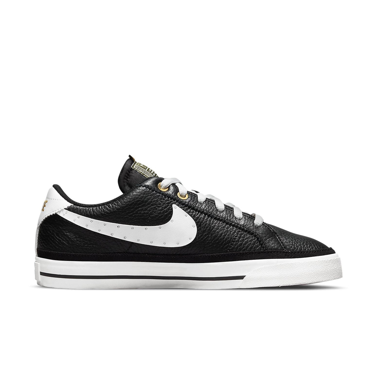 (WMNS) Nike Serena Williams Design Crew x Court Legacy 'Black Metallic Gold' DJ1454-001
