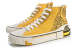 (WMNS) Li-Ning Superwave Canvas Hi 'Yellow Black' AGCQ202-3