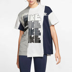 (WMNS) Nike x sacai Hybrid T-Shirt 'Canyon Gold Obsidian' CD6310-711
