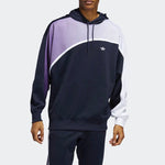 adidas originals Colorblock Casual Sports Gradient Pullover Blue FM1575