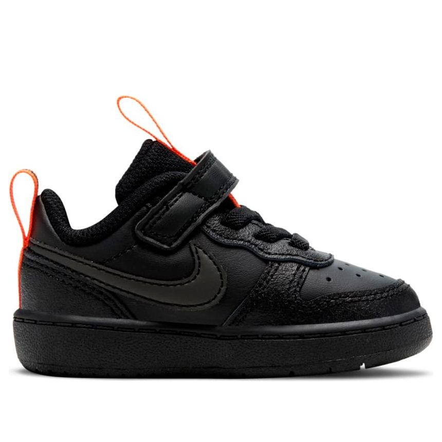 (TD) Nike Court Borough Low 2 SE 'Black Total Orange' CT3963-001