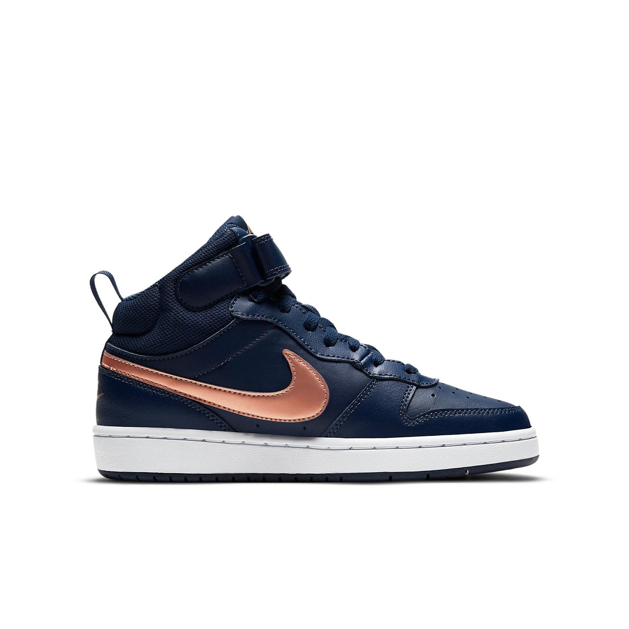 (GS) Nike Court Borough Mid 2 'Navy Metallic Red Bronze' CD7782-400