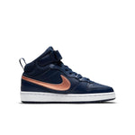(GS) Nike Court Borough Mid 2 'Navy Metallic Red Bronze' CD7782-400