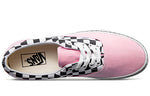 Vans Era Retro Casual Skate Shoes Unisex Pink Grid VN0A38FRTO1