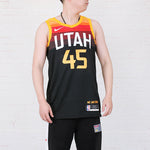 Nike NBA Dri-FIT SW 20-21 Utah Jazz 45 Mitchell City Edition Nike NBA Swingman Jersey Black CN1800-011