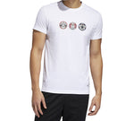 adidas GFX T CHINA Short-sleeve Tee Men White FT2849
