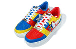 A BATHING APE Sta Low x Medicom Toy Red Blue 1G73-191-913