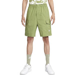 Nike FW22 Solid Color Logo Embroidered Cargo Shorts Green DM6834-334