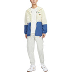 Men's Nike Sportswear Lightweight Back Printing Breathable Athleisure Casual Sports Woven Jacket Autumn Lime DV3313-244