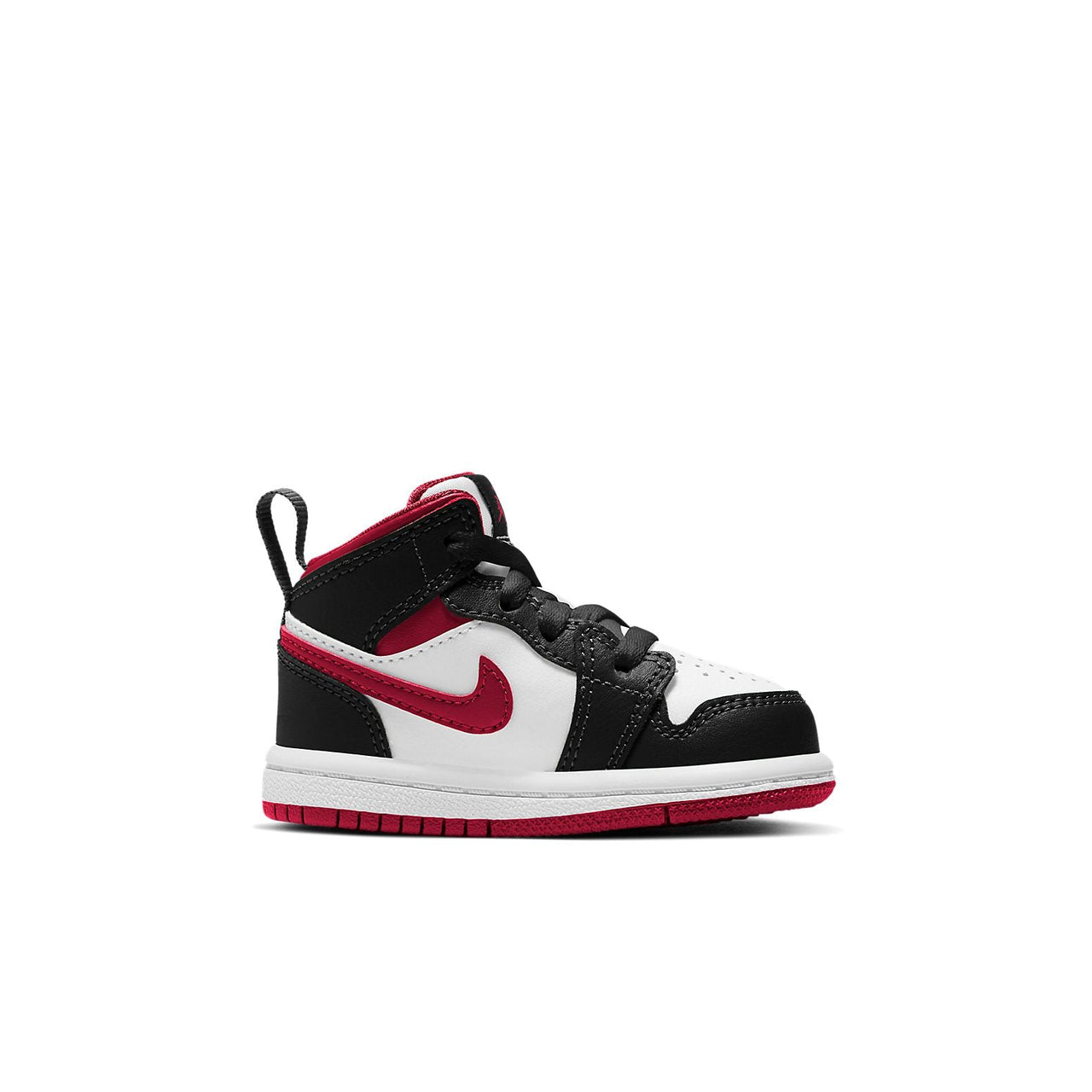 (TD) Air Jordan 1 Mid 'Black Gym Red' 640735-122