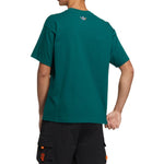 adidas originals Cartoon Pattern Logo Sports Round Neck Short Sleeve Green HR6461