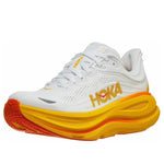 (WMNS) HOKA ONE ONE Bondi 9 'White Orange' 1162012-FNF