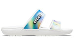 Crocs Classic Colorful Unisex Multi-Color White Sandals 207771-94S