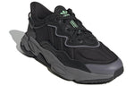 adidas Ozweego 'Black Charcoal Screaming Green' HR1168