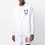 Off-White x UNDERCOVER Crossover Double Sided Logo Printing White OMBE002G197620100188