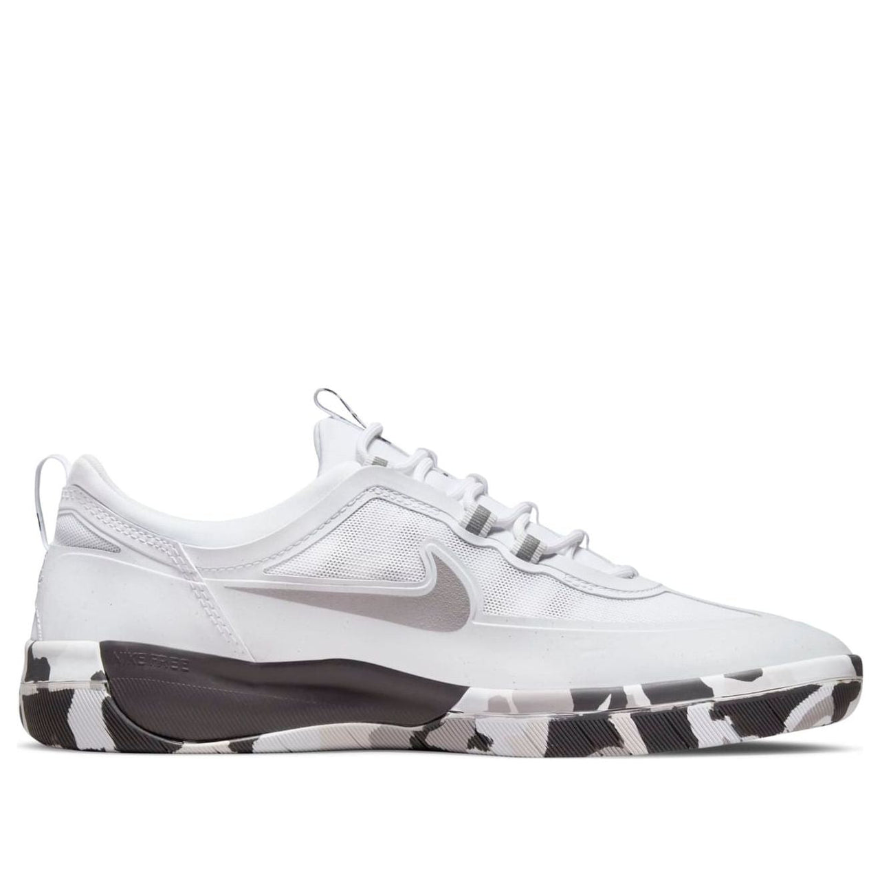 Nike Nyjah Free 2 SB 'White Grey Camo' BV2078-107