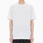 Men's Y-3 Casual Round Neck Short Sleeve White FN3349