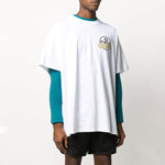 Off-White Diagonal Arrows Tape Short Sleeve OMAA038R201850020148