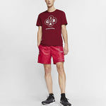 Nike x Gyakusou Logo Running Training Shorts Men's Red CU4389-677