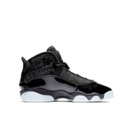 (GS) Air Jordan 6 Rings 'Black White' 323419-011