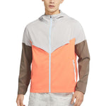 Men's Nike Colorblock Zipper Hooded Sports Hooded Long Sleeves Jacket Multicolor CZ9071-012