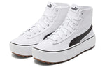 (WMNS) PUMA Kaia Mid CV 'White Black' 384409-01