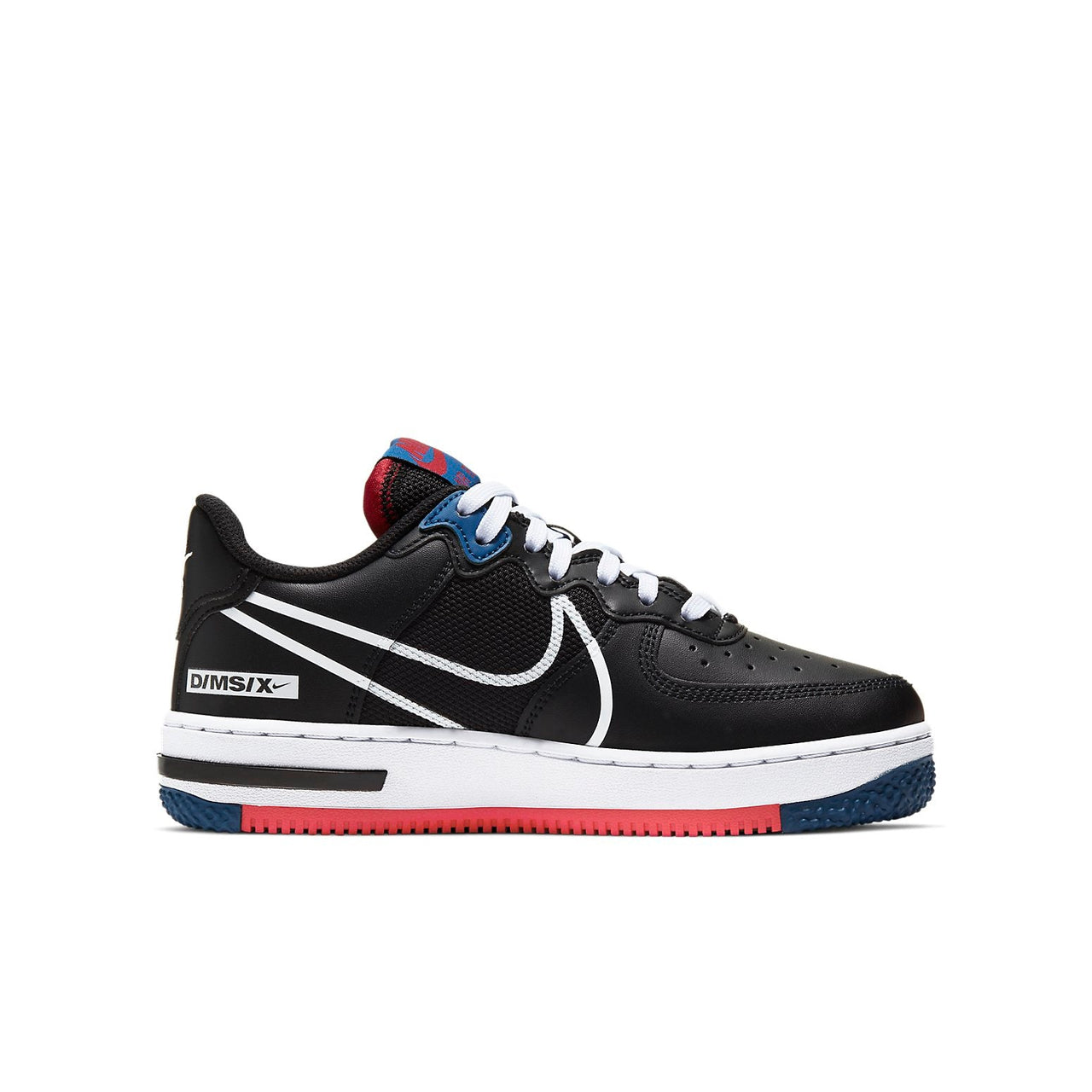 (GS) Nike Air Force 1 React SU 'Black Gym Red' CT5117-002