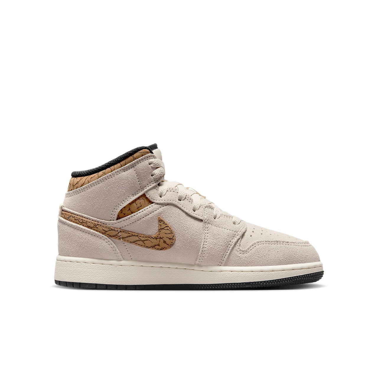 (GS) Air Jordan 1 Mid SE 'Brown Elephant' DZ5369-102