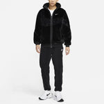 Nike Sportswear Swoosh Logo Casual FleeceJacket Men Black DH6685-010