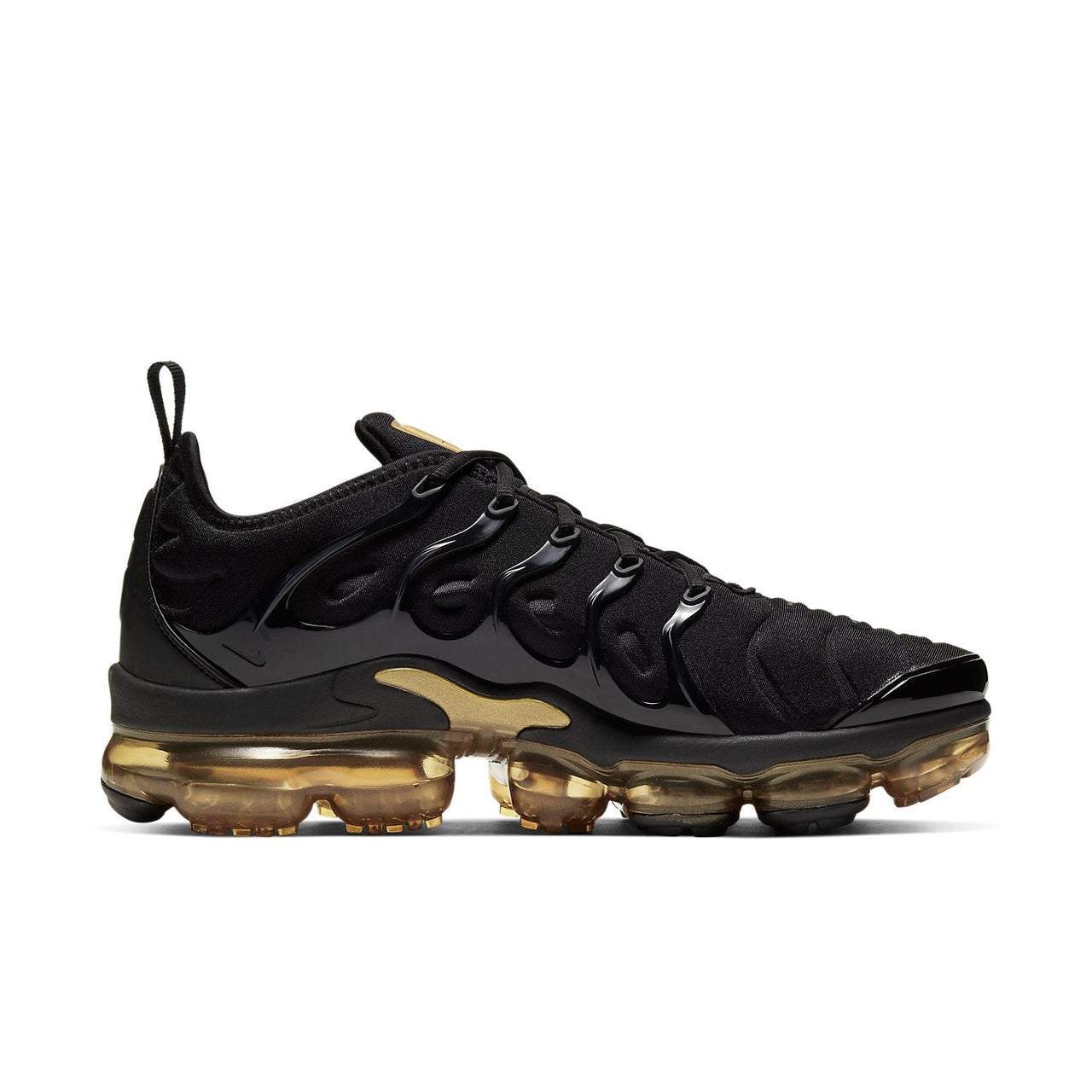 Nike Air VaporMax Plus 'Triple Black Gold' CW7299-001