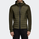 adidas Varilite Hybrid Short Down Jacket Green CY8722