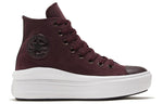 (WMNS) Converse Chuck Taylor All Star High Move 'Diamond Metal - Black Currant' 569544C