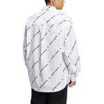 adidas originals Printing Alphabet Full Print Long Sleeves Shirt Unisex White HU1228