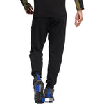 Men's adidas Solid Color Lacing Bundle Feet Loose Sports Pants/Trousers/Joggers Black HE7330