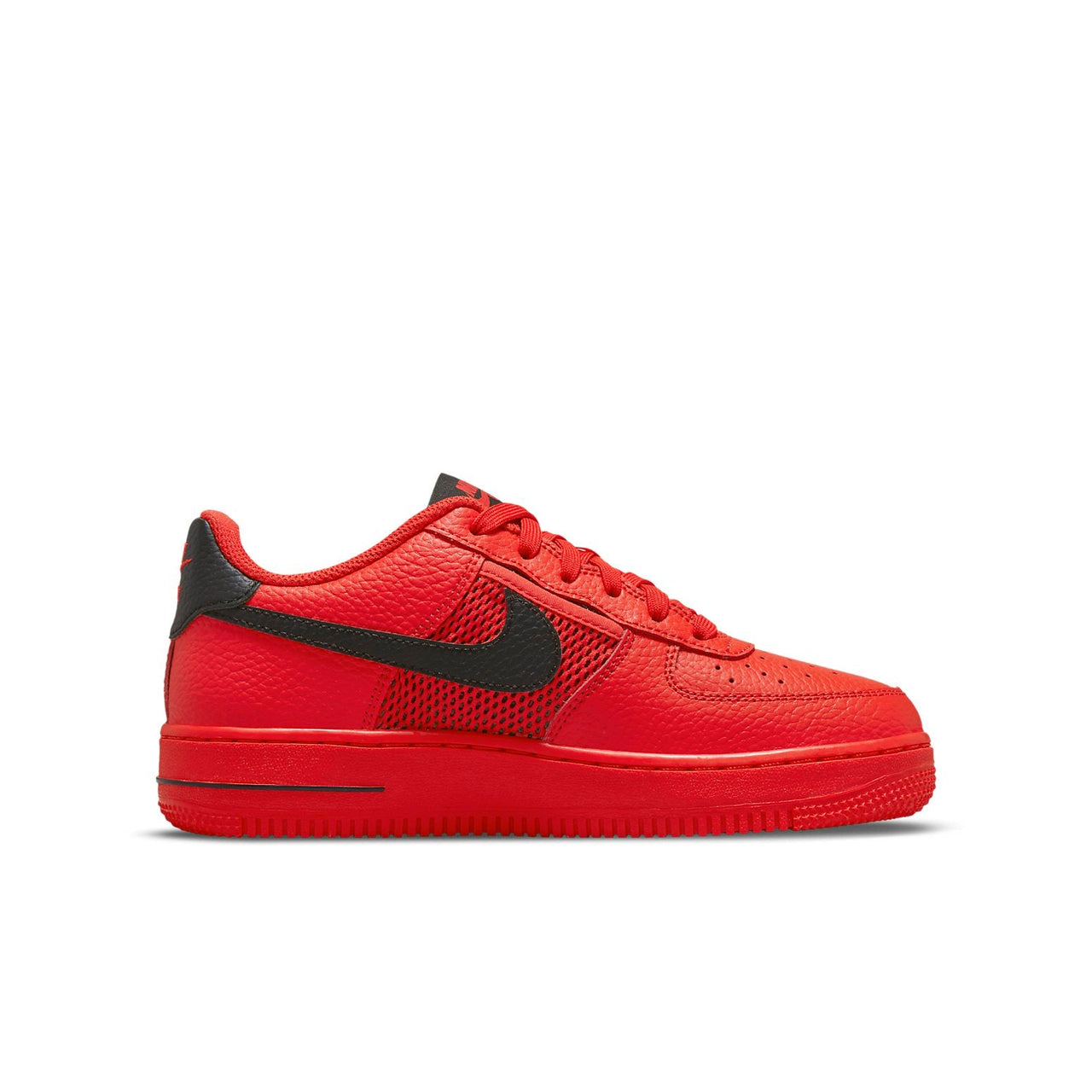 (GS) Nike Air Force 1 LV8 'Mesh Pocket - Habanero Red' DH9596-600