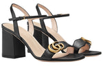 (WMNS) Gucci G Heel Sandals 'Black' 453379-A3N00-1000
